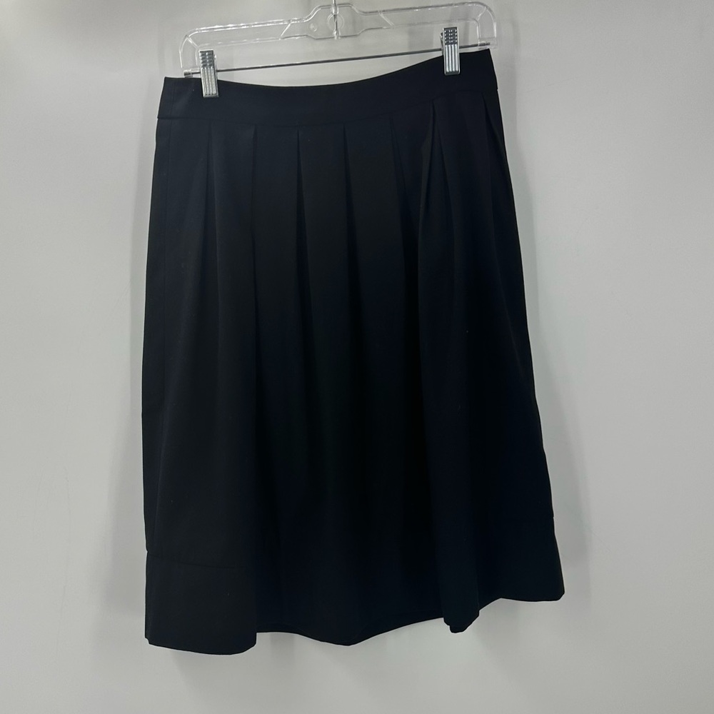 Mossaic Mid Length Calf Length Pleated Skirt Womens 8
